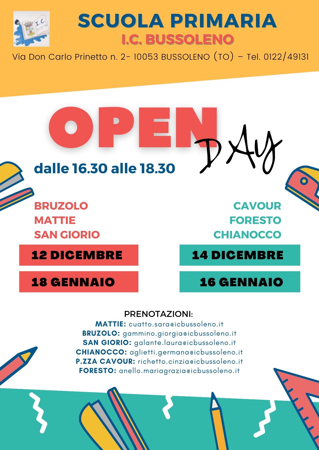 VOLANTINO PRIMARIA