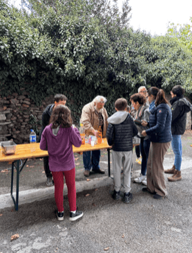 Castagnata per la scuola