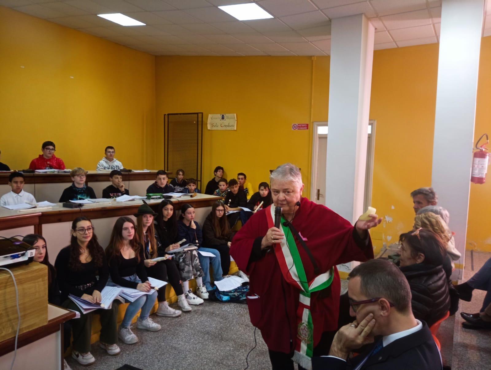 Il Sindaco Antonella Zoggia