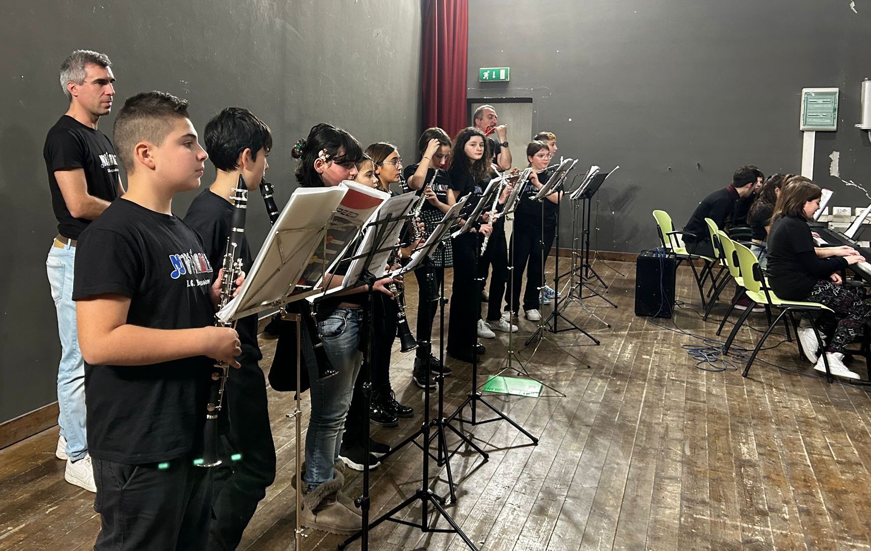 Clarinetti e flauti di prima