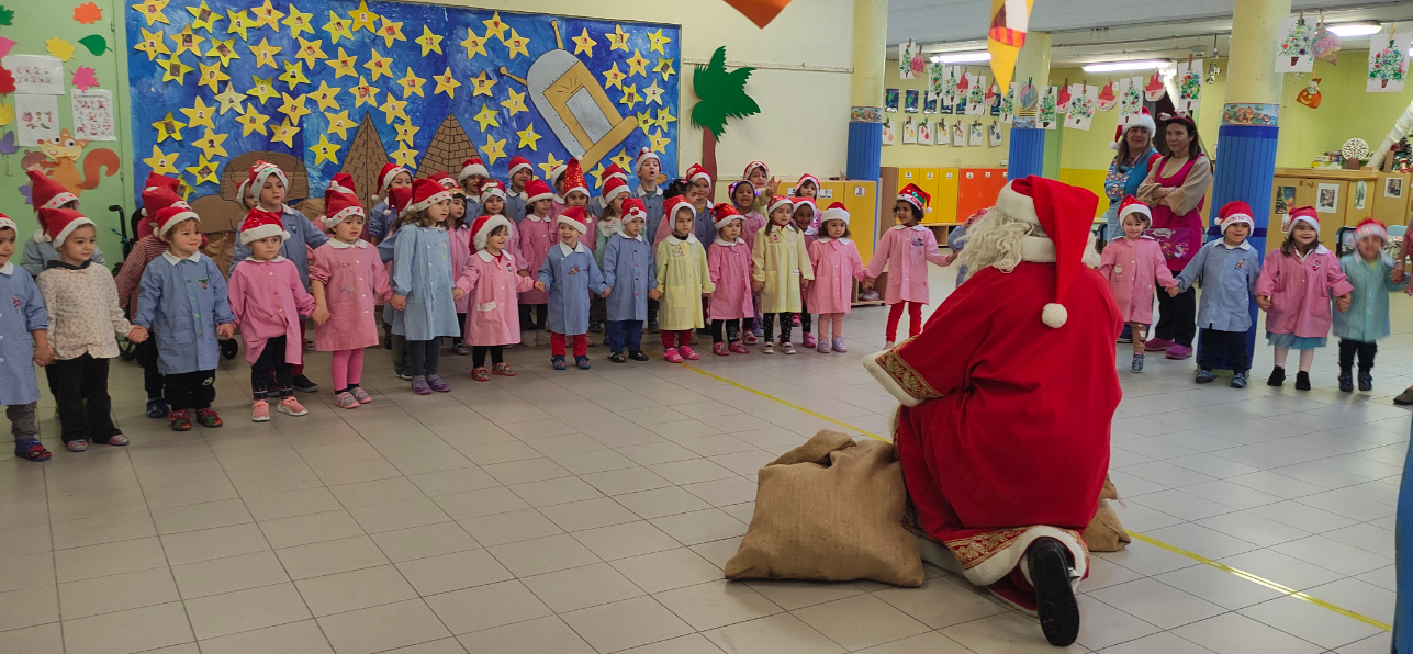 Babbo Natale all'infanzia