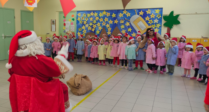Babbo Natale all'infanzia