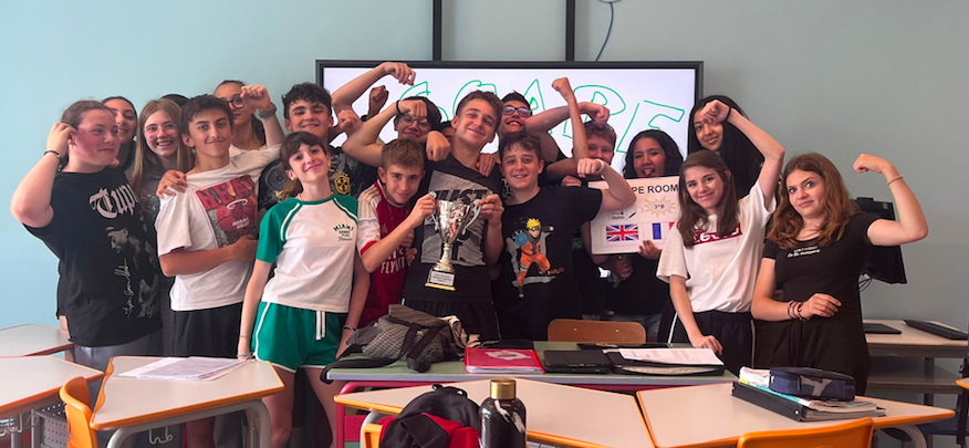 Vincitori ESCAPE ROOM classi terze