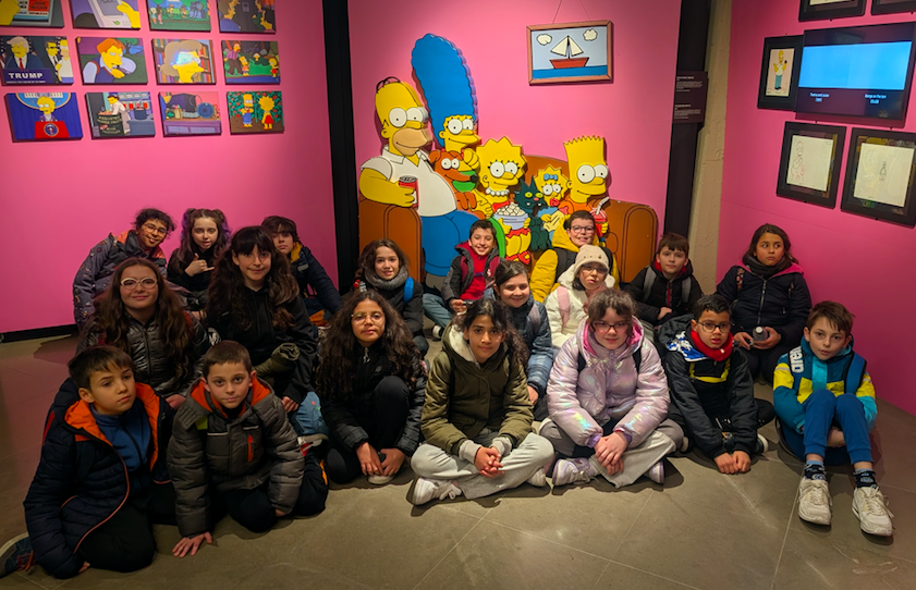 Gli alunni di V - I Simpson