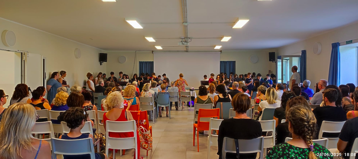 I flautisti delle classi terze (2)