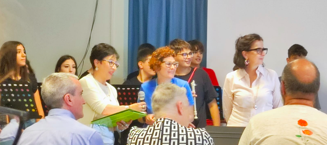 Momenti della premiazione