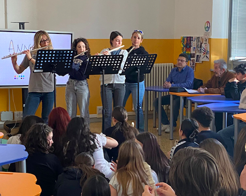 L'orchestra della classe 3D