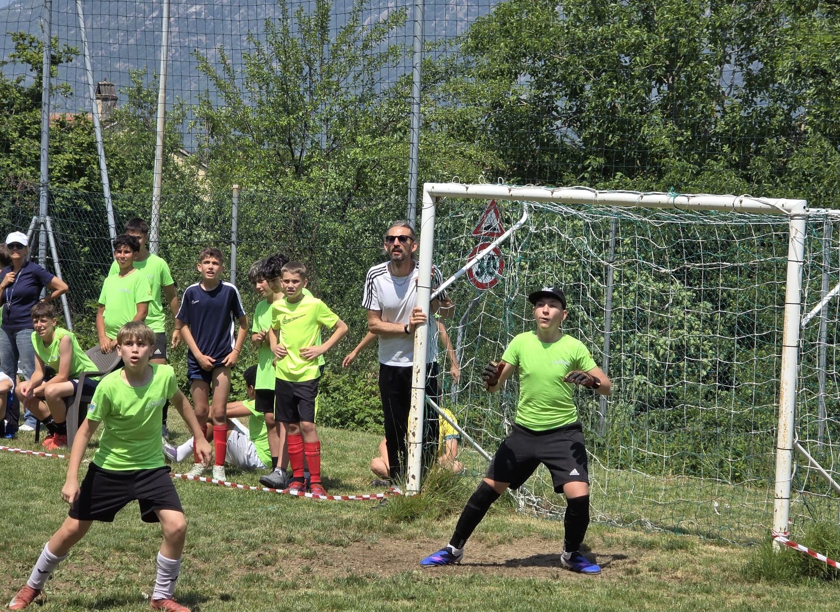 Alcuni momenti della partita (2)