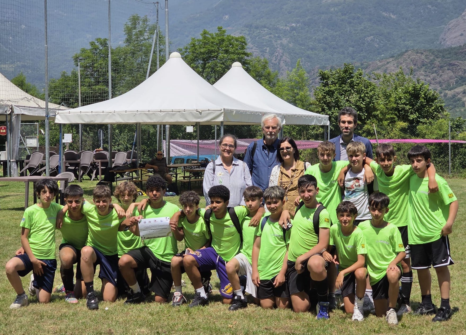 La squadra di Bussoleno